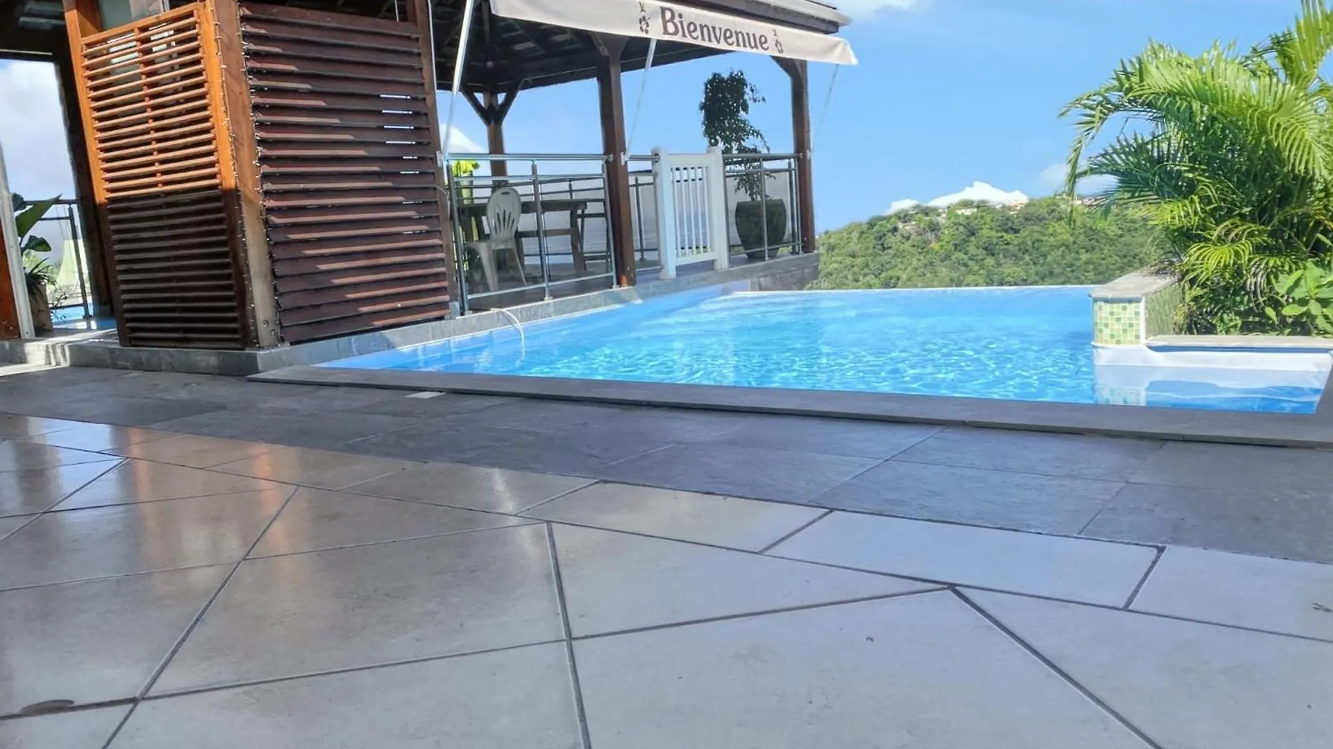 Charmant Bungalow Marigot: Sea View and Pool Retreat Vieux-Habitants Holiday home